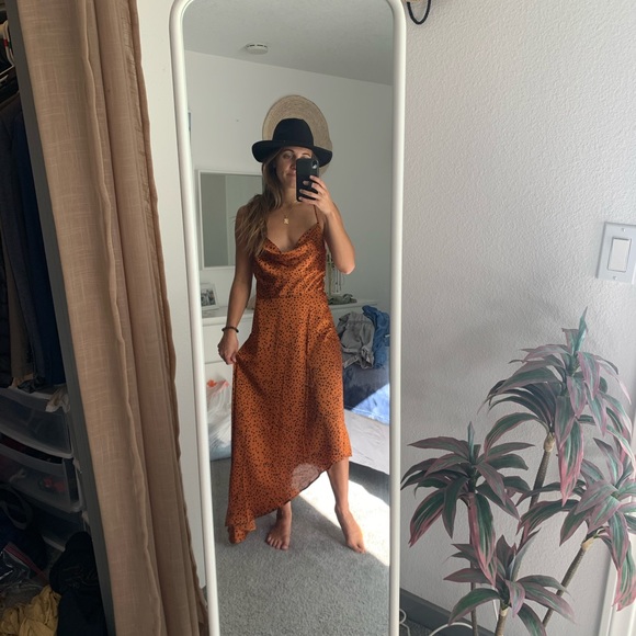 ASOS Dresses & Skirts - COWL NECK LEOPARD DRESS